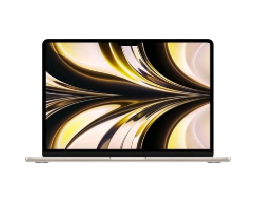 Apple MacBook Air - M2 - M2 8-core GPU - 8 GB RAM - 256 GB SSD - 13.6" IPS 2560 x 1664 (WQXGA) - Wi-Fi 6 - starlight - tast: italiana